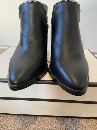 SENSO BNWB Huntley I Ankle Boots EU 37 AU 6.5 Black Ebony RRP $295 New with Box - Picture 6 of 13