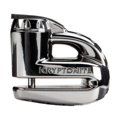 Kryptonite Keeper 5-S2 Plattenschloss chrom mit Erinnerungskabel