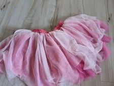 Gymboree Girl Tutu Tulle Skirt Layered Pink White Ballerina Butterfly Size 2T