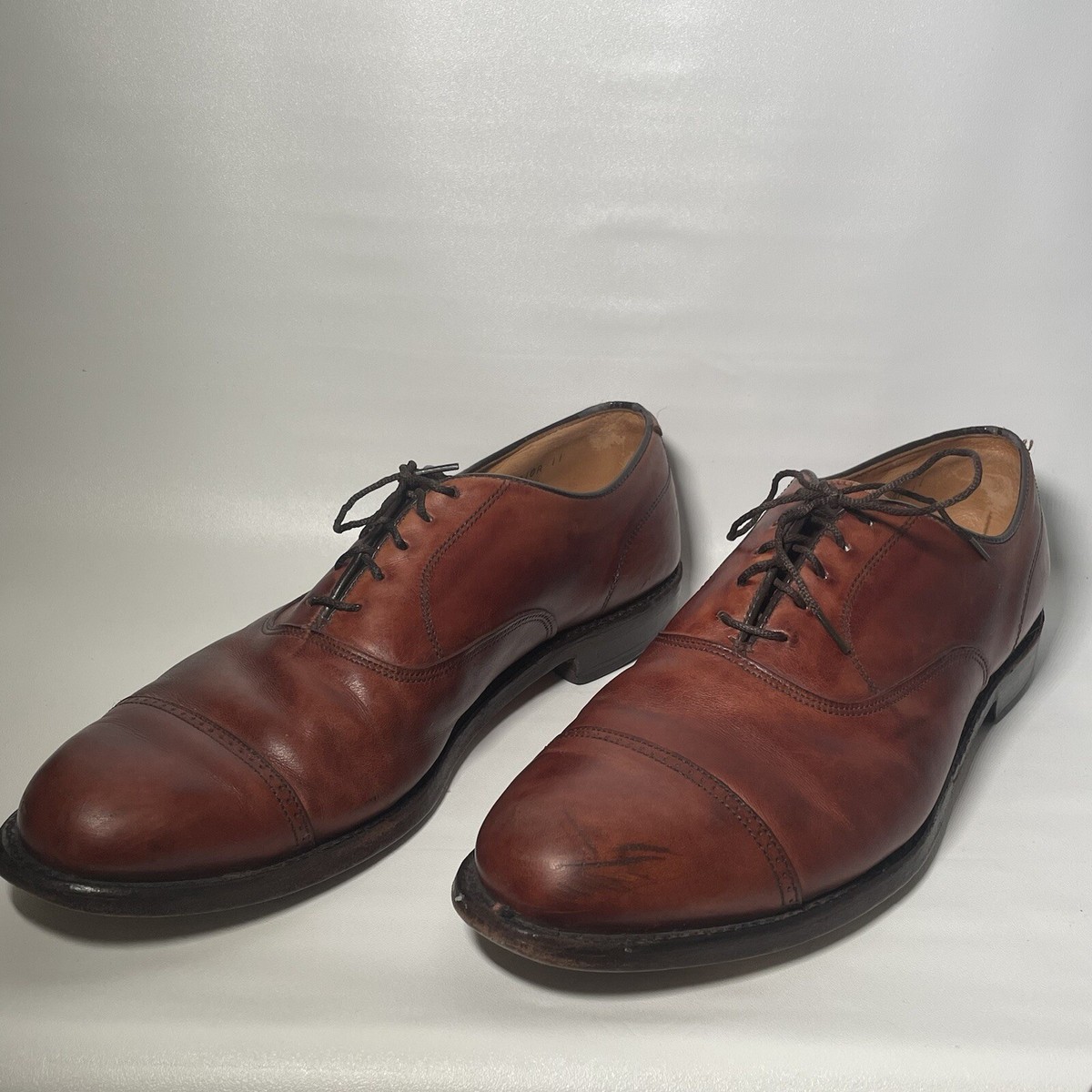 Footjoy Vintage Captoe Oxford Sz 9D Vintage Footjoy Classics Cap-Toe Oxford Golf Shoes 12D  main image 4
