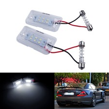 Für Mercedes C W203 CLK W209 A209 C209 SL R230 Heck LED Kennzeichenbeleuchtung Für Mercedes C W203 CLK W209 A209 C209 SL R230 Heck LED Kennzeichenbeleuchtung