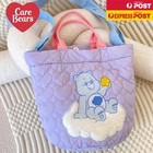 Care Bears Love Heart Bear Crossbody Bag Handbag- Purple & Pink (27 x 20 x 20cm)