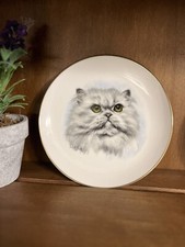 Derick Brown Collectible Cat Plate Made In USA