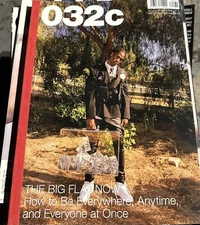 032c The Big Flat Now Travis Scott 34th Issue Berlin Summer 2018 Magazine