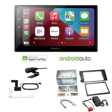 Pioneer Autoradio Apple CarPlay Bluetooth für Audi A6 2001-2005 Vollaktiv Bose