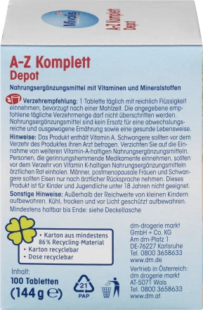 Mivolis Nahrungsergänzungsmittel - Multivitamine & Mineralstoffe von DM - Bild 9 von 61