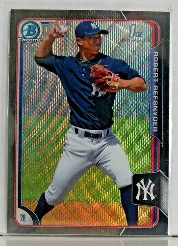 2015 Bowman Chrome Asia Black & Black Waive Refractors - Complete Your Set - Picture 177 of 183