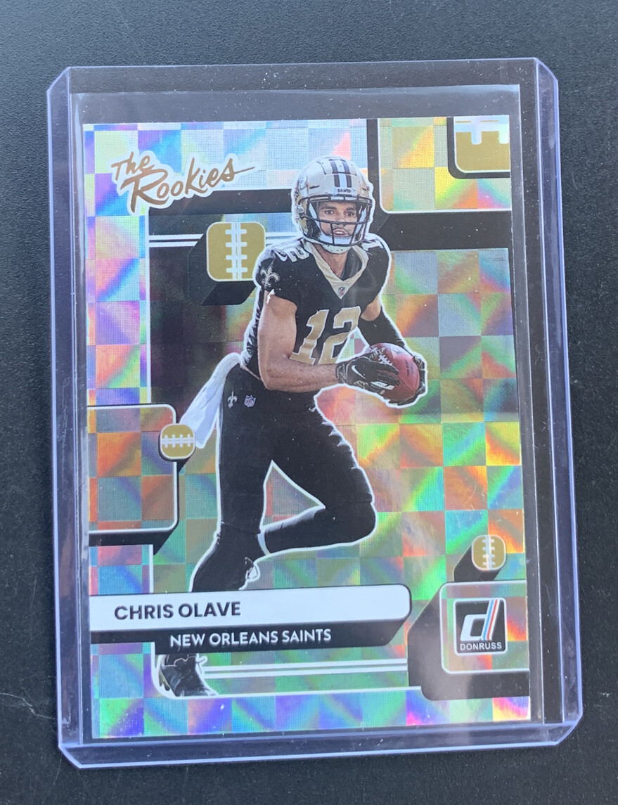 2022 Panini Donruss Football Chris Olave The Rookies TR-9