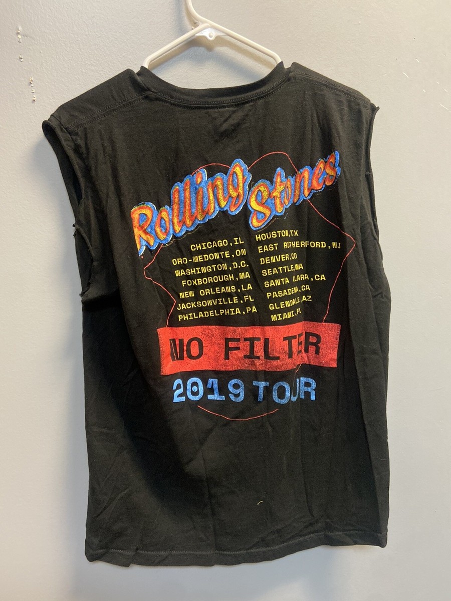 【希少】CPFM　ローリングストーンズ　NO FILTER 2019　長袖シャツ 希少】CPFM ローリングストーンズ NO FILTER 2019 長袖シャツ