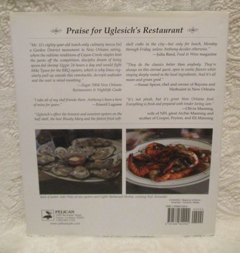 Uglesich's Restaurant Cookbook~John Uglesich~Hardcover~Dust-Jacket~2004 - Imagen 7 de 19