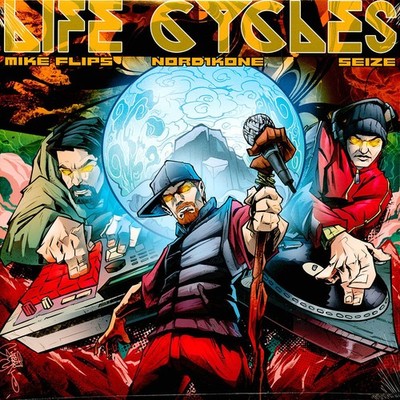 Mike Flips & Nord1kone & Seize - Life Cycles (Vinyl LP - 2023 - EU - Original)