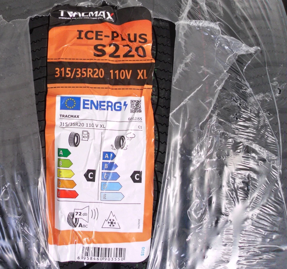 4St.Winterreifen Tracmax 2x275/40 R20 2x315/35 R20 NEU Kostenloser Versand - Bild 4 von 4