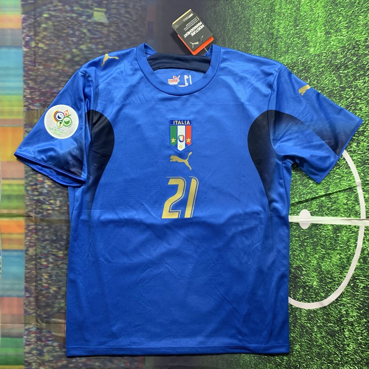 2006 Italy Pirlo Jersey Pirlo Italy Home Jersey 2006 World Cup