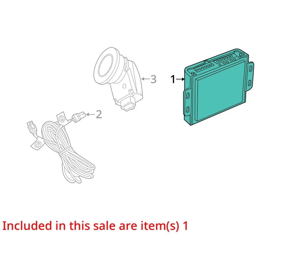 Dodge Challenger Hellcat 2019 asistencia de estacionamiento chasis unidad de control de caja de computadora *tab Foto 4 de 4