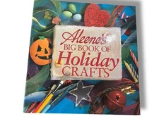 1996 Aleene's Big Book of Holiday Crafts Binder Oxmoor House Summerween Xmas