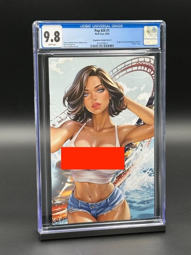 Pop Kill #1 CGC 9.8 (2026) - Sinyukhina Variant Cover E  - 18+  LTD 300