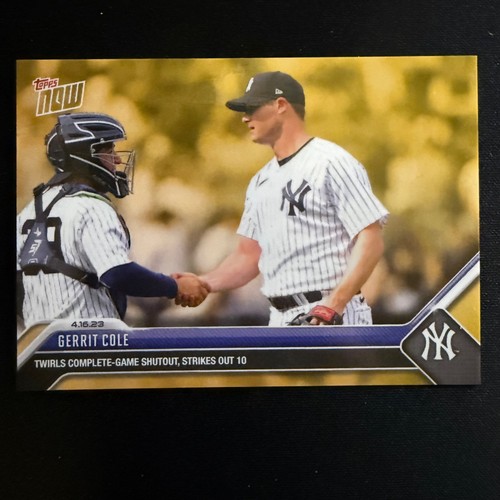 2023 Topps Now ODB-4 Gerrit Cole
