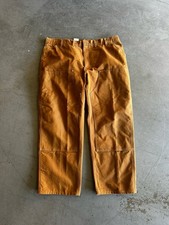 Carhartt Double Knee Vintage Made In USA Pants Size 44x30 90s Workwear