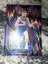 2024-25 Panini Select - Premier Level Klay Thompson #108 Purple Flash Prizm /249