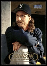 Randy Johnson 1998 Fleer Tradition #137 Seattle Mariners FREE SHIP AutographDen