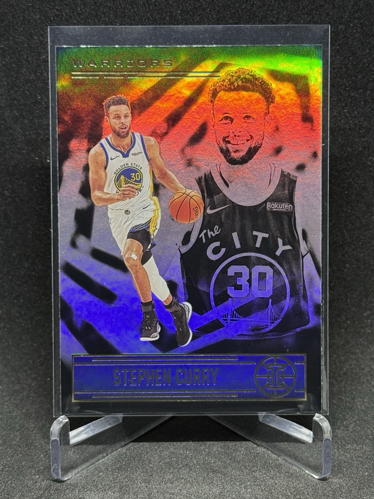 2020-21 Panini Illusions #73 Stephen Curry Golden State Warriors NBA Card