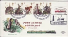 GB Stamps First Day Cover British Wildlife, RHDR Hythe steam train BENHAM 1977