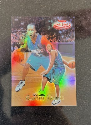 1999-00 Topps Gold Label - Baron Davis #88 Class 1 Red Label /100 (RC)