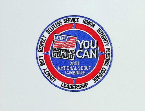 National Jamboree 2001 Army National Guard BSA Patch - Bild 1 von 2