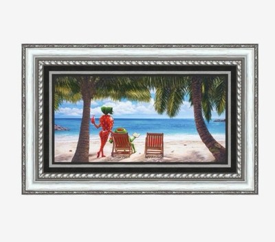 Michael Goddard Time Alone Giclee LE Embellished Framed COA Sexy Berry Signed