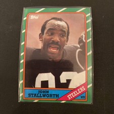 1986 Topps - #285 John Stallworth Pittsburgh Steelers