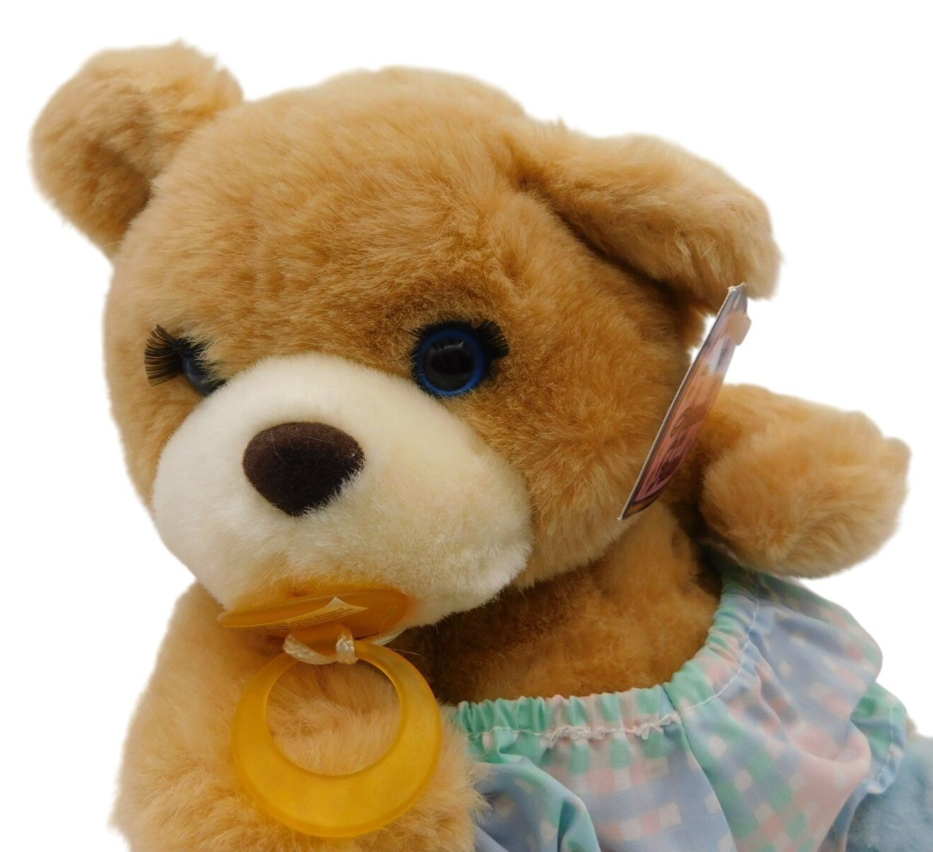 DanDee Loveable Huggable Friends Teddy Bear Plush with Tag Slippers Pacifier