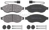 Bremsbelagsatz Scheibenbremse A.B.S. 37907 FüR Peugeot Boxer CitroËN Jumper Fiat