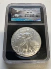 2014 $1 American Silver Eagle NGC MS70 ER American Eagle Frame