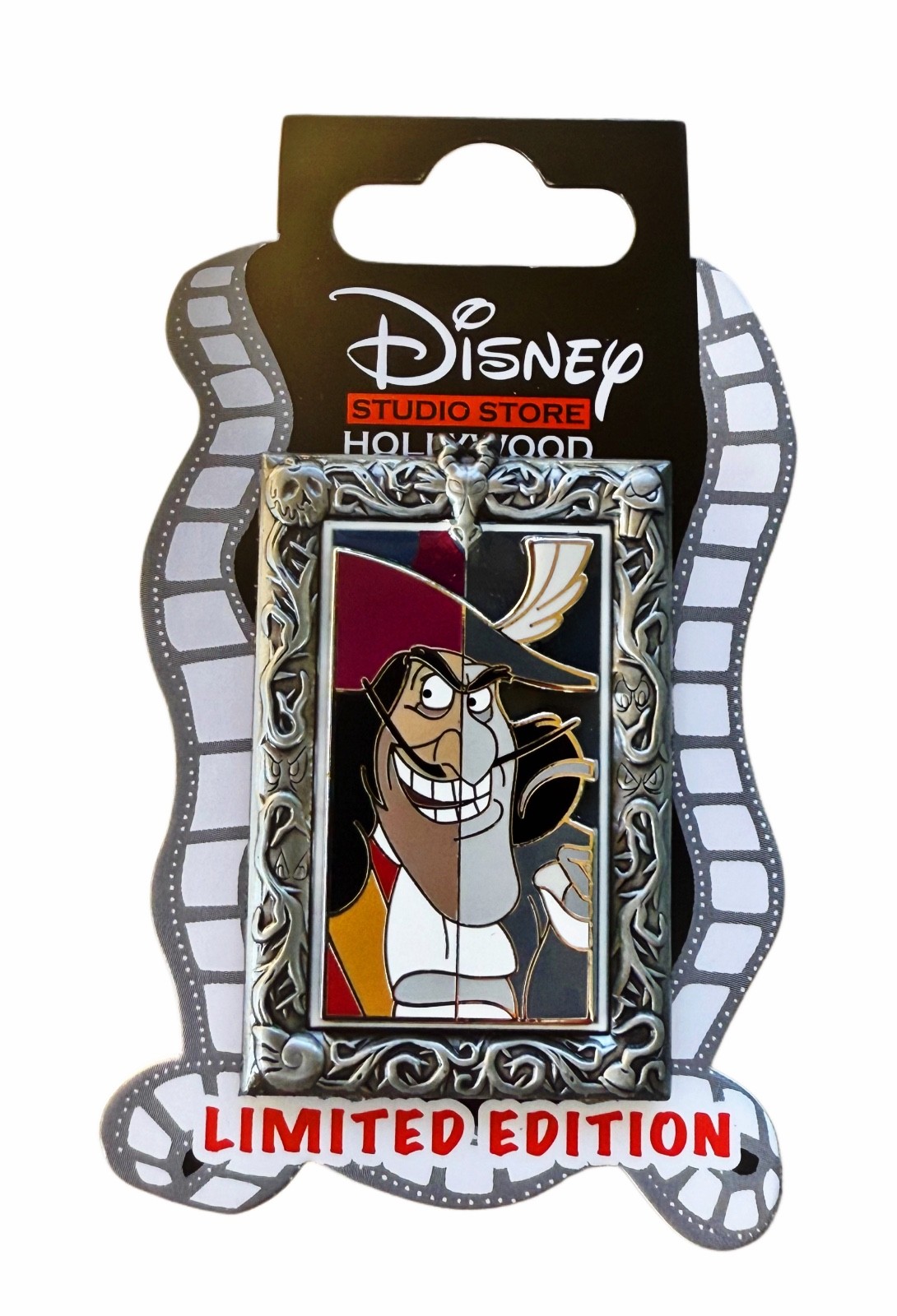 Disney DSSH D23 2025 Villain Portrait Peter Pan Captain Hook Pin LE 400