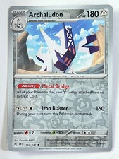 Archaludon 107/142 Reverse Holo Rare Stellar Crown - Pokemon TCG - Near Mint NM