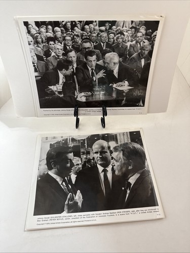 1978 Sylvester Stallone in "F.I.S.T." Movie - Press Kit With photos - Picture 5 of 19