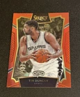 Tim Duncan 2015/16 Panini Select #30 Red Refractor SP /149 NBA Spurs HOF