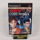 Resident Evil Code: Veronica X (PlayStation 2 PS2) Case & Discs