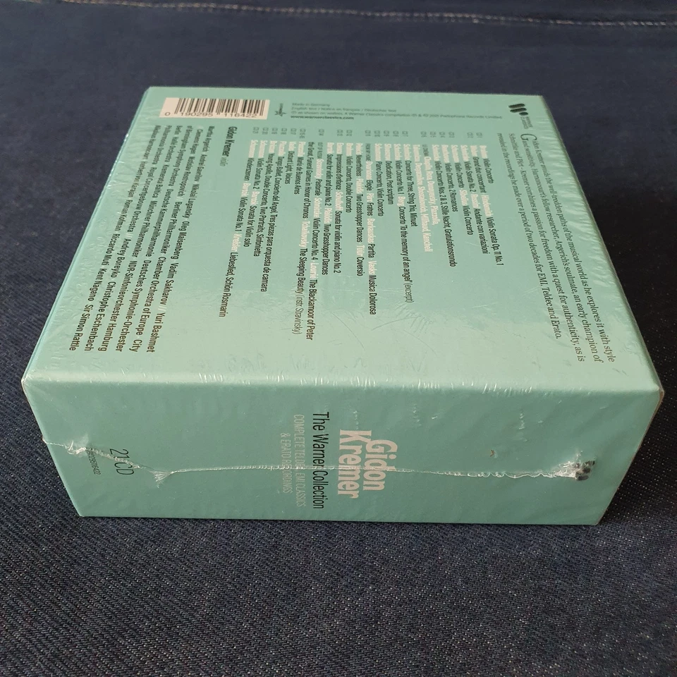 Gidon Kremer: Warner Collection. Complete Teldec, EMI & Erato, 21 CD, 2021, NEW - Image 3 of 4