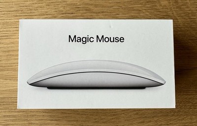Original Apple Magic Mouse 2024 USB-C MXK53Z/A A3204 Weiß  WIE NEU in OVP