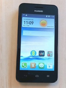 Huawei Ascend Y330-U01 Smartphone 4GB schwarz voll funktionsfähig T-Mobile EE