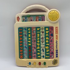 Vintage 90s Vtech Talking Little Smart Alphabet Desk Learning Toy With Phonics 