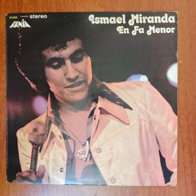 Ismael Miranda    En Fa Menor [1974] Vinyl LP Salsa Guaguanco Fania Records