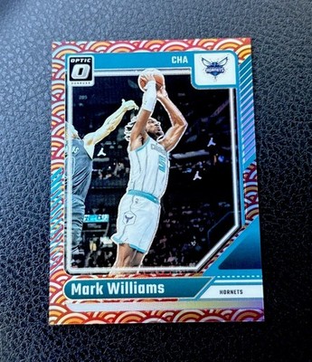 MARK WILLIAMS 2024-25 DONRUSS OPTIC BASKETBALL PHOTON PRIZM HORNETS
