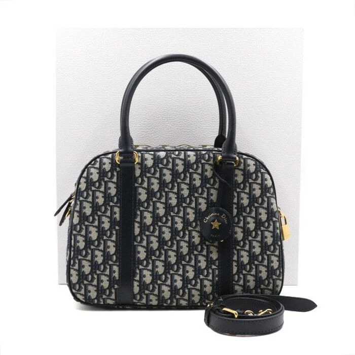 Grand sac fourre tout Dior D Vibe Bowling avec sac à bandoulière aa47257 123434677