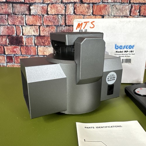 new in box, Bescor MP101 Motorized Pan Head, Tilt Head w Remote, Camranger - Picture 2 of 9