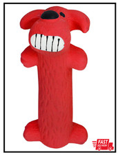 Multipet Original Loofa Latex Dog Toy - Squeaky Toy for All Dogs - Easy-to-Clean