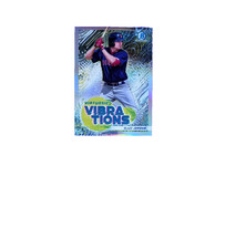 2022 Bowman Chrome Virtuosic Vibrations Blaze Jordan #VV10 RC Boston Red Sox