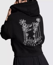 Victoria Secret Pink Fleece Campus Full-Zip Hoodie SMALL