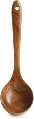 Teak Kitchen Utensils,Wooden Soup Spoon Kitchenware Seasoning Scoop Dipping,Oil
